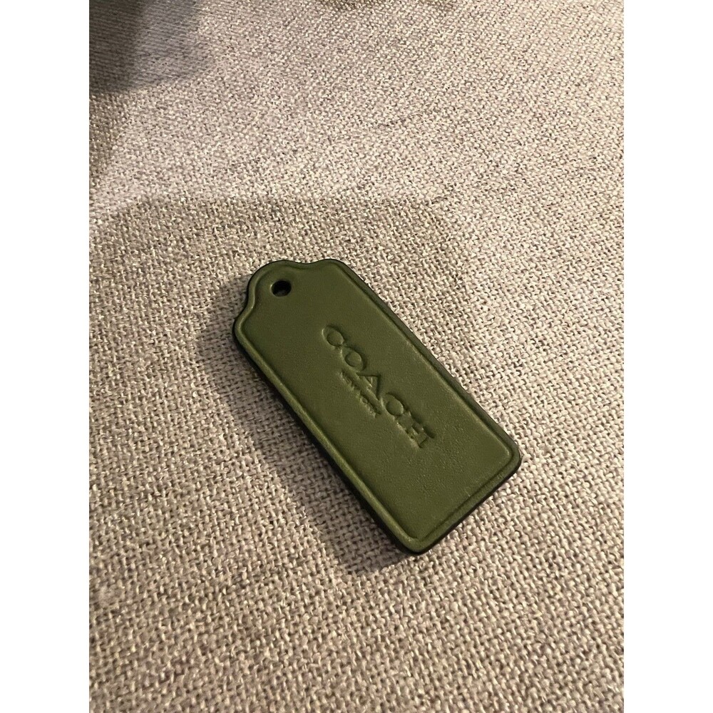 Coach Camouflage Backpack with Green Logo - Picture 7 of 16